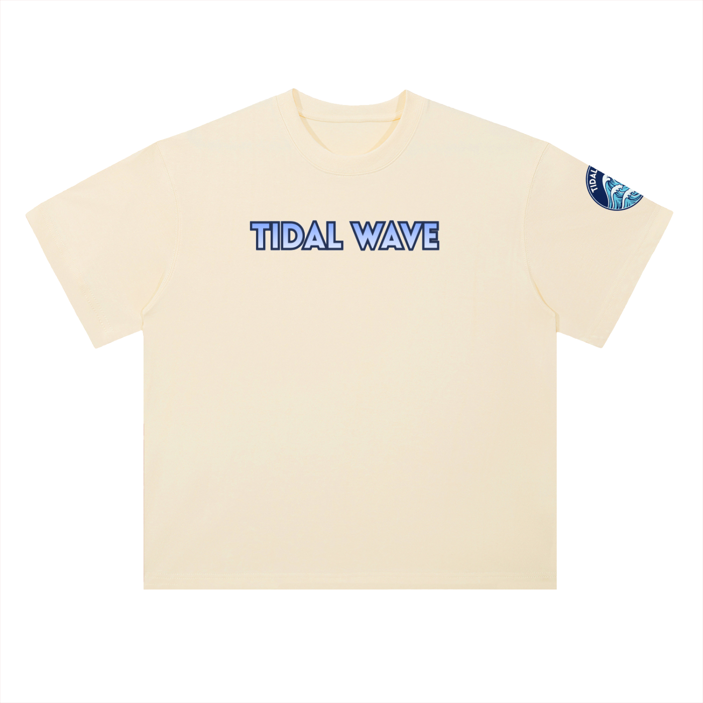 Tidal Wave Cotton T-Shirt