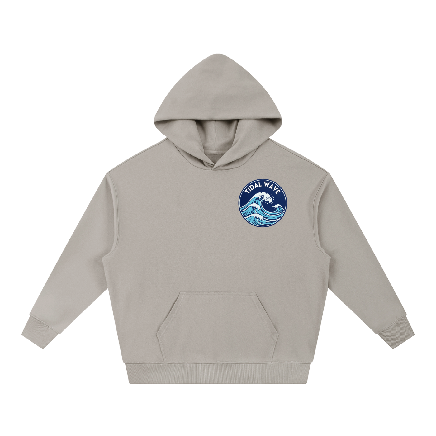 Tidal Wave Drop Shoulder Hoodie